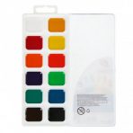 Краски акварельные  Луч Классика 12цв пластиковая упаковка без кисти