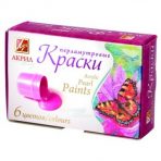 Краски акриловые Луч Перламутровые 6цв