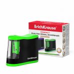 Точилка электрическая ErichKrause® Compact с контейнером цвет корпуса ассорти
